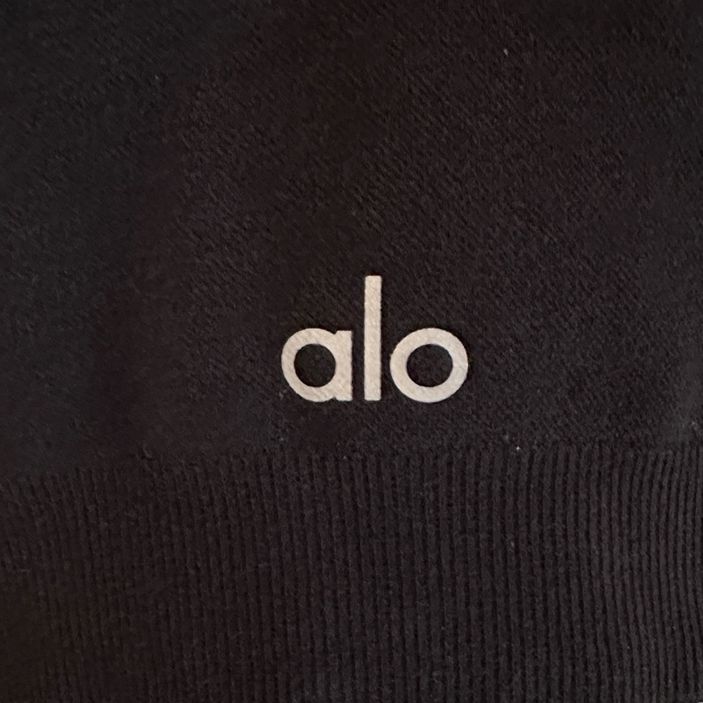 ALO Yoga Seamless Super Lite Bra in Black- Size Small - Picture 4 of 4